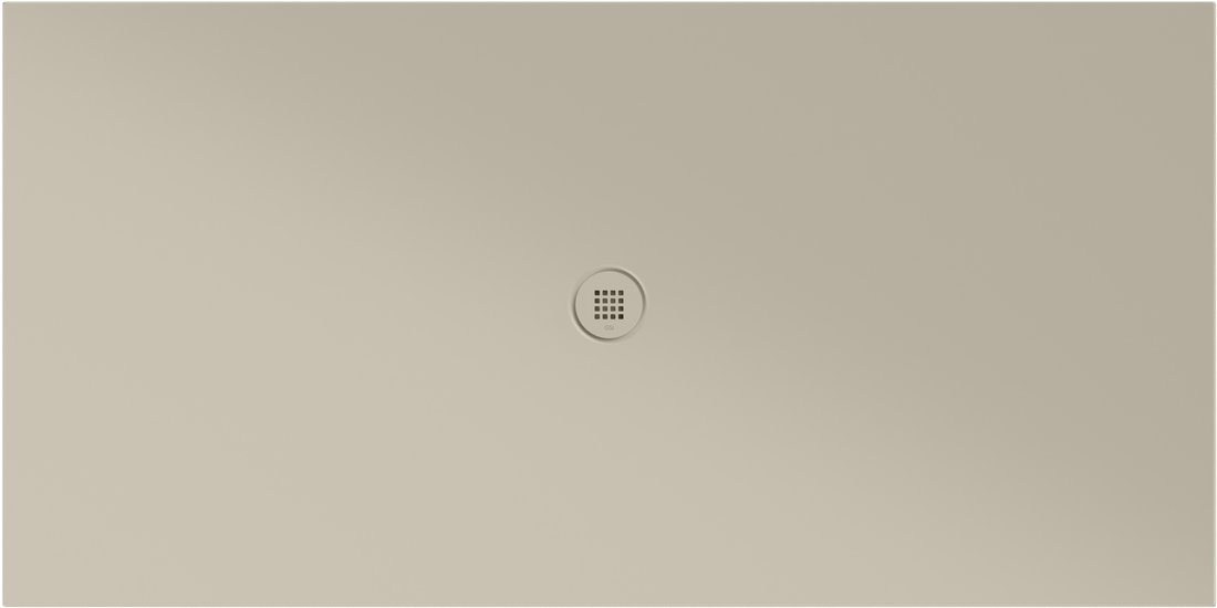 GSI EXTRA FLAT Keramická sprchová vanička, obdĺžnik 200x100x2cm, creta mat 46201008