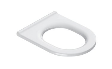 GSI COMMUNITY WC sedátko bez veka, antibakteriálne, biela/chróm MS76OR11