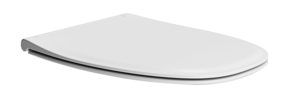 GSI MODO WC sedátko, Soft Close, Quick Release, biela mat MS84C09