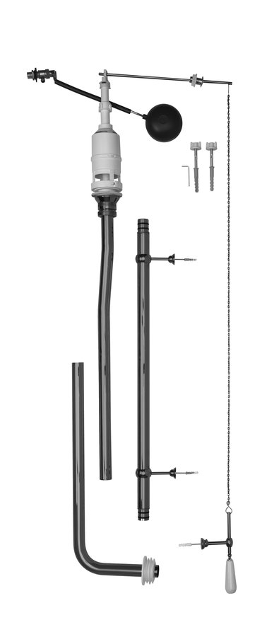 GSI CLASSIC splachovací mechanismus, zlato BODR