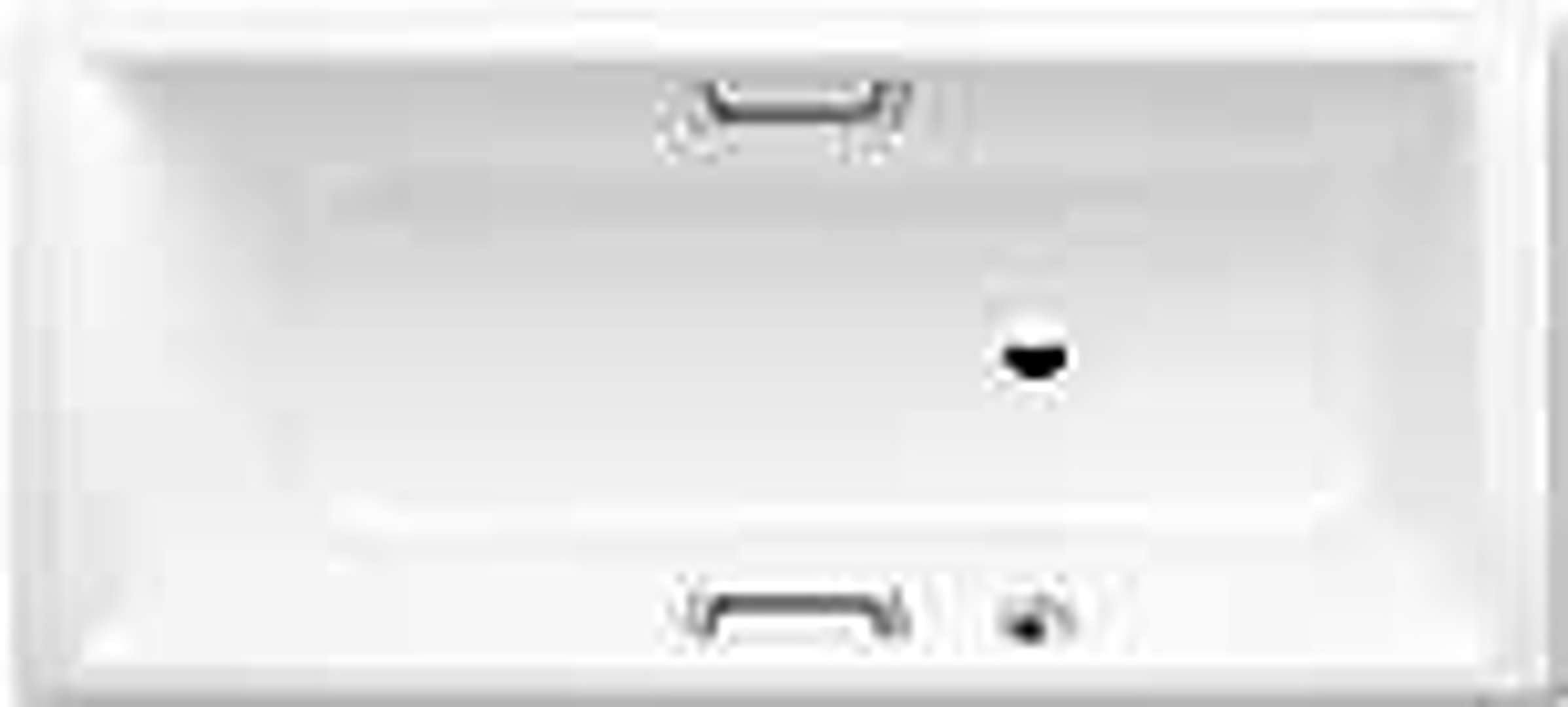 Kaldewei Ambiente Obdĺžniková vaňa Puro Star 699, 190x90 cm, s otvormi na držadlá, biela-vaňa, neštandardný prepad, otvory na držadlá 259923000001