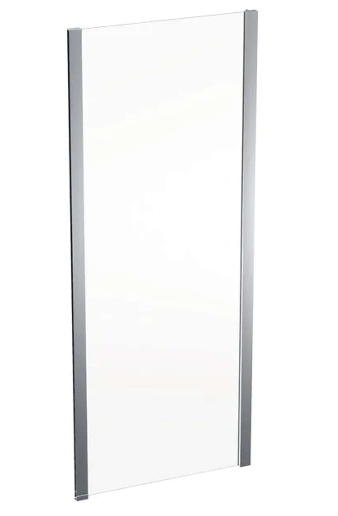 Geberit GEO Sprchová stena 80x190 cm, strieborná/číre sklo 560.117.00.2