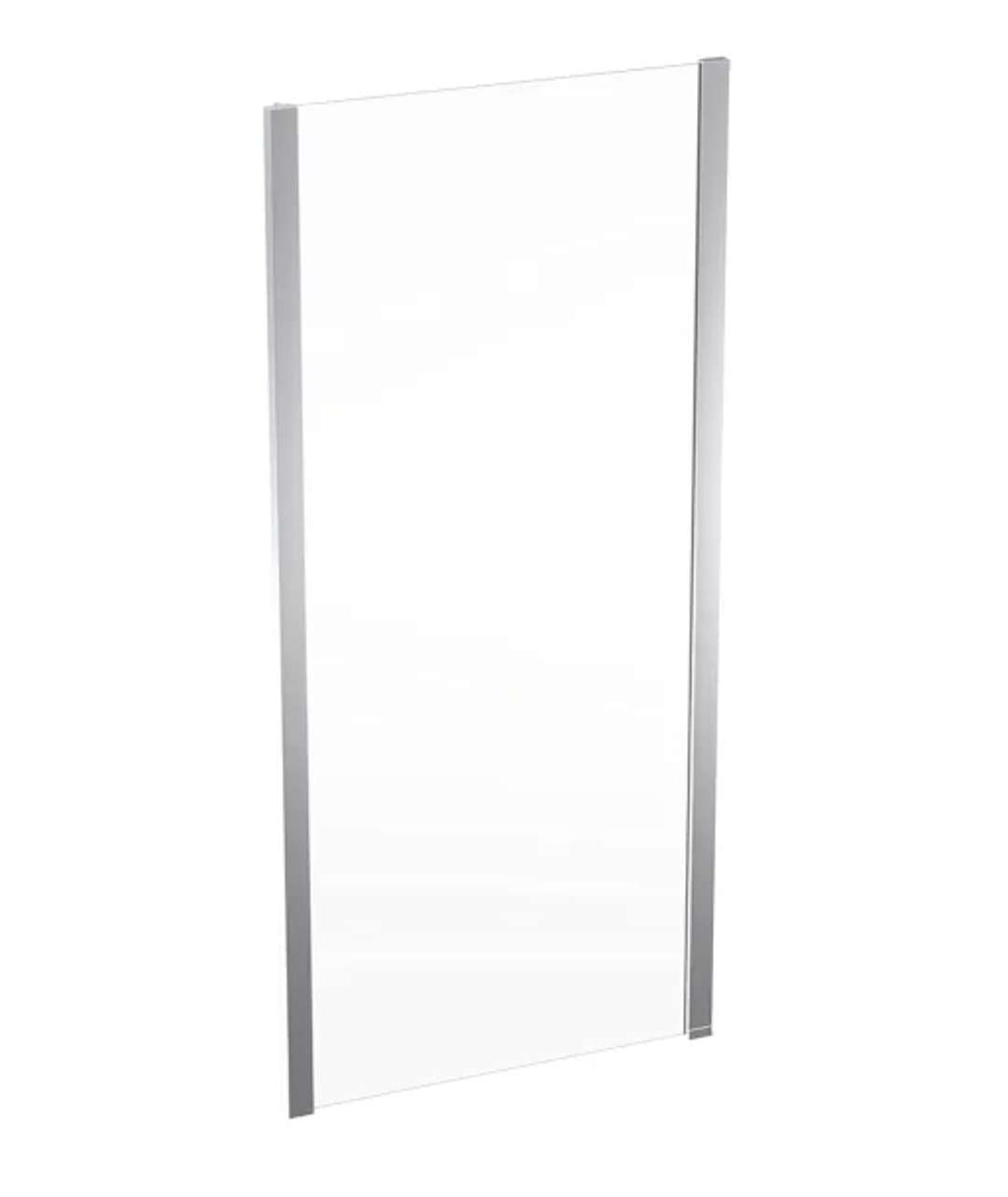 Geberit GEO Sprchová stena 90x190 cm, strieborná/číre sklo 560.127.00.2