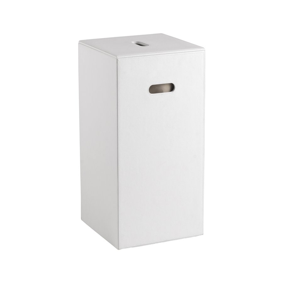 Gedy LUXURY kôš na bielizeň 30x61,8x30cm, biela 103602