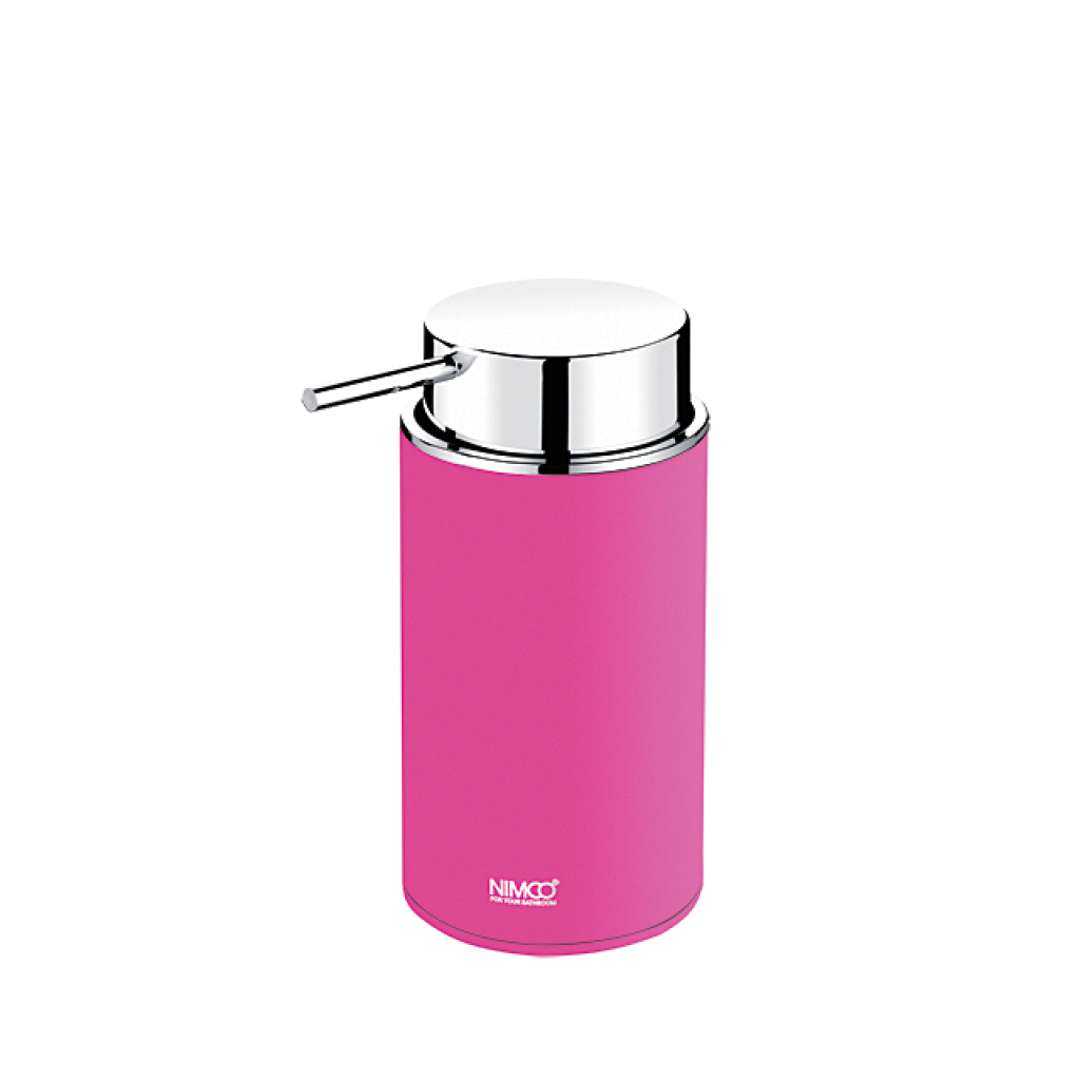 Nimco Pure Dávkovač na tekuté mydlo, purpurová, chróm/plast PU 7031-40