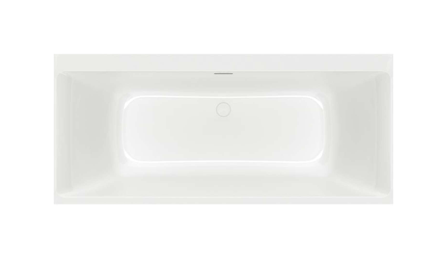 Villeroy & Boch Subway 3.0 Vaňa 180x80 cm, Quaryl, alpská biela UBQ180SBW2DV-01