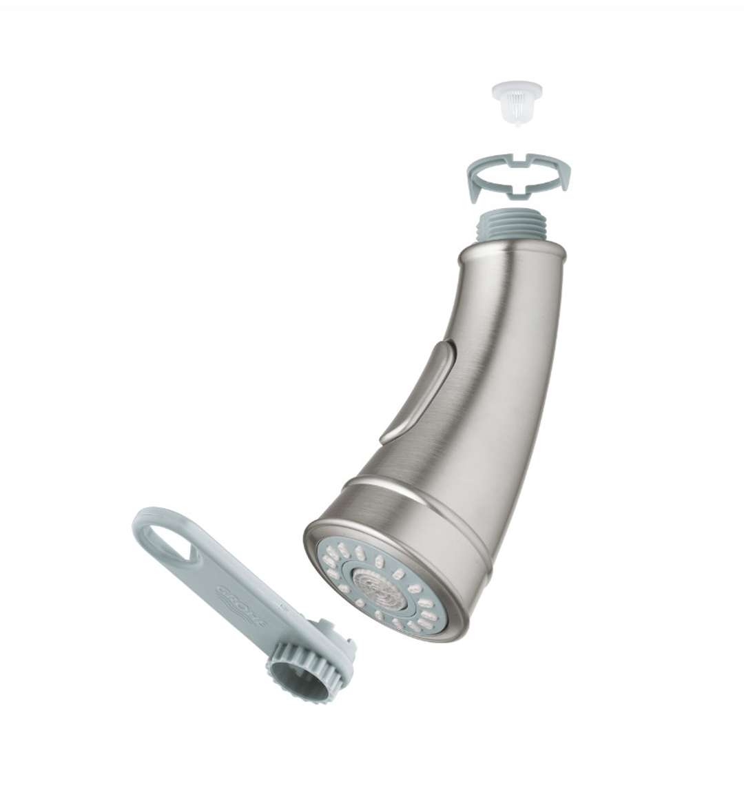 Grohe  Vyťahovacia spŕška, supersteel 46890ND0-GR