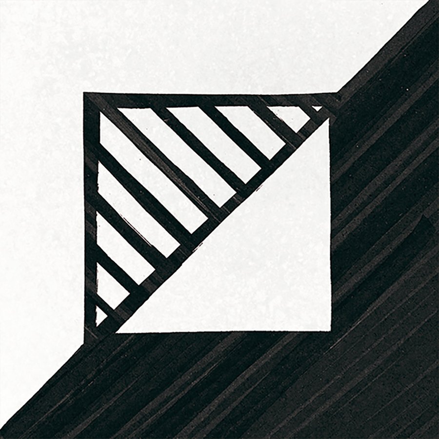 Equipe CAPRICE DECO dlažba Patchwork B&W 20X20 (EQ-5) (1m2) 22105