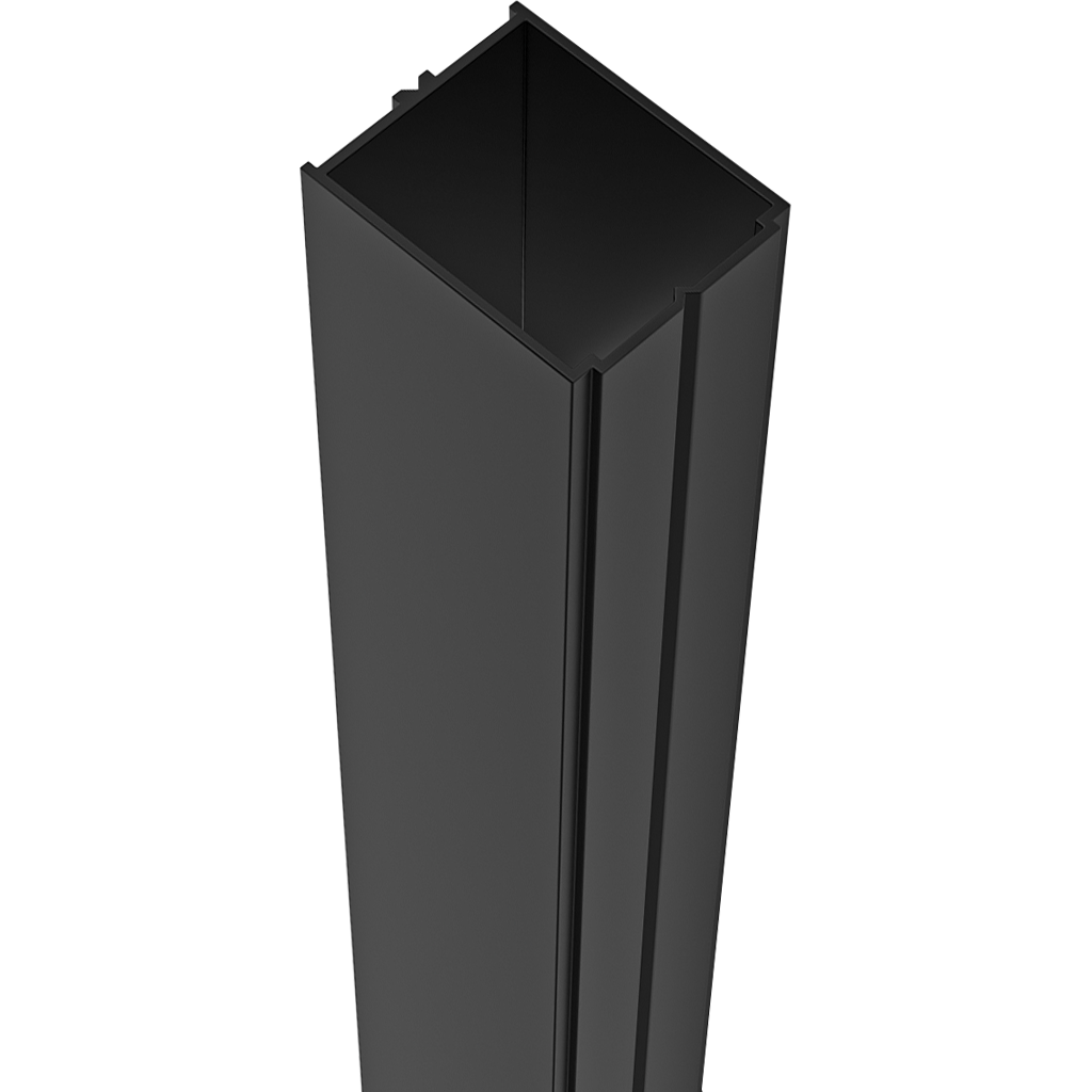 CERANO - Rozširovací profil pre sprchové dvere Volpe L/P - čierna - 30 mm CER-543907