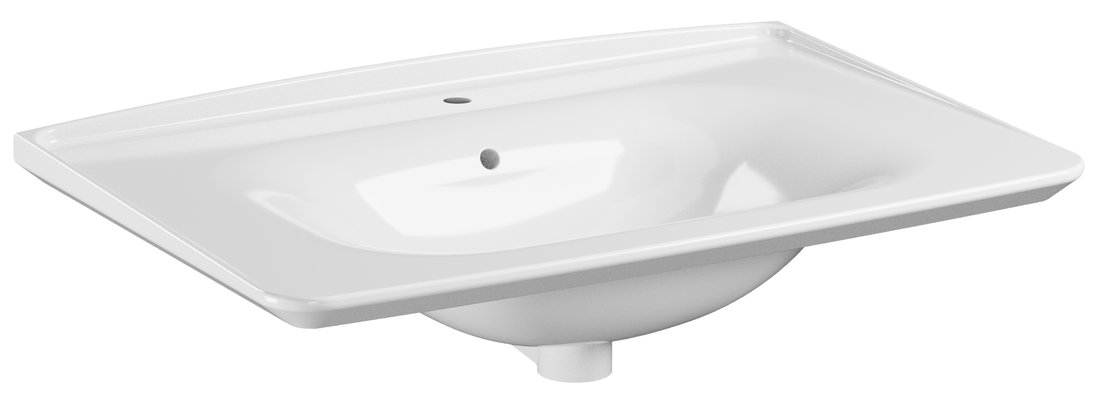Kerasan THE NEW YORKER keramické umývadlo 80x53cm, biela 564101