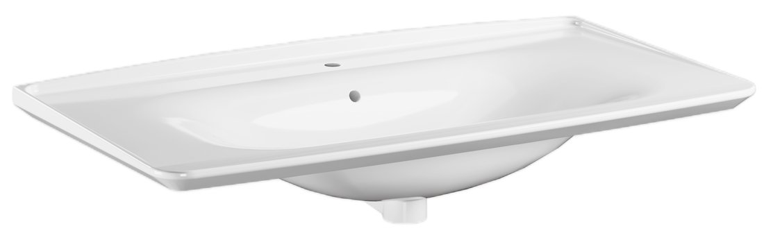 Kerasan THE NEW YORKER keramické umývadlo 100x53cm, biela 564201