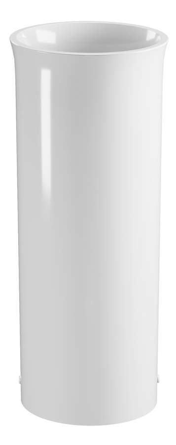 Kerasan THE NEW YORKER keramická umývadlo, voľne stojace pri stene, 40x89x40cm, biela 564501