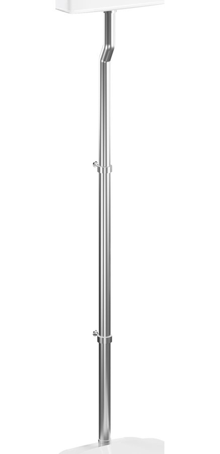 Kerasan THE NEW YORKER trubka k vysoké nádržke, chróm 7593K1