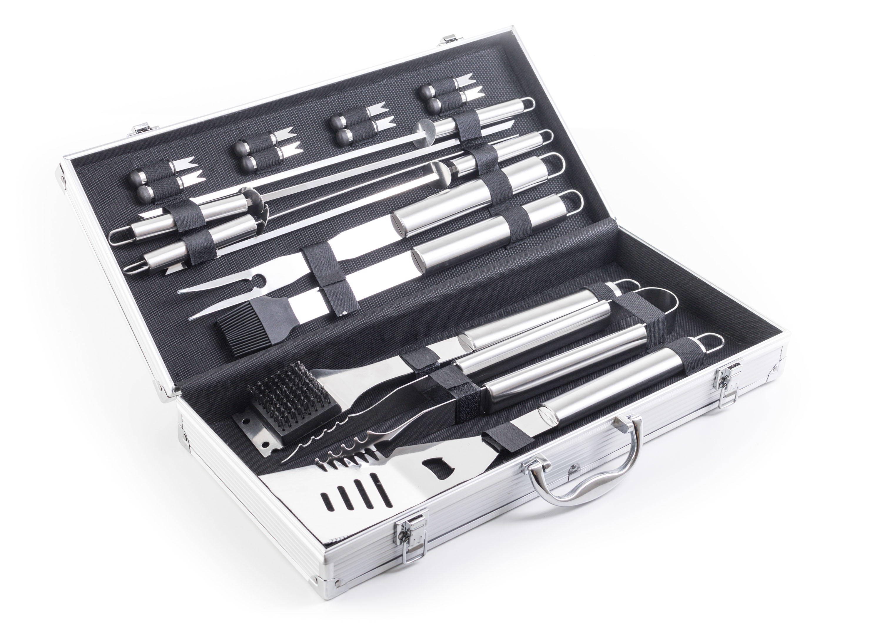 G21  Grilovacie náradie G21 sada 17 ks, hliníkový kufor 635393