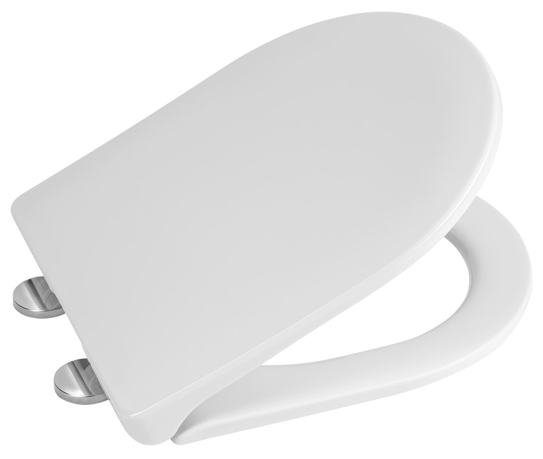 Aqualine VITO WC sedátko, Soft Close, Easy Take, biela PCS105
