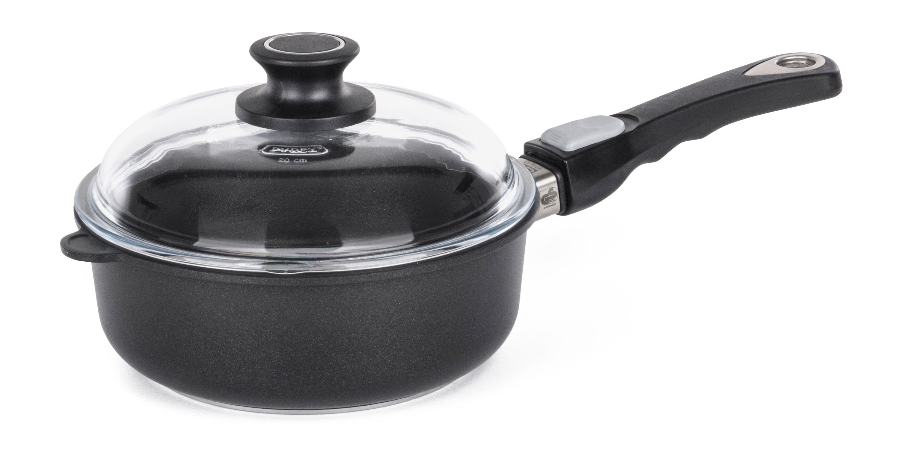 G21  Hlboká panvica G21 Prime 20 cm s pokrievkou a odnímateľnou rukoväťou 6342519