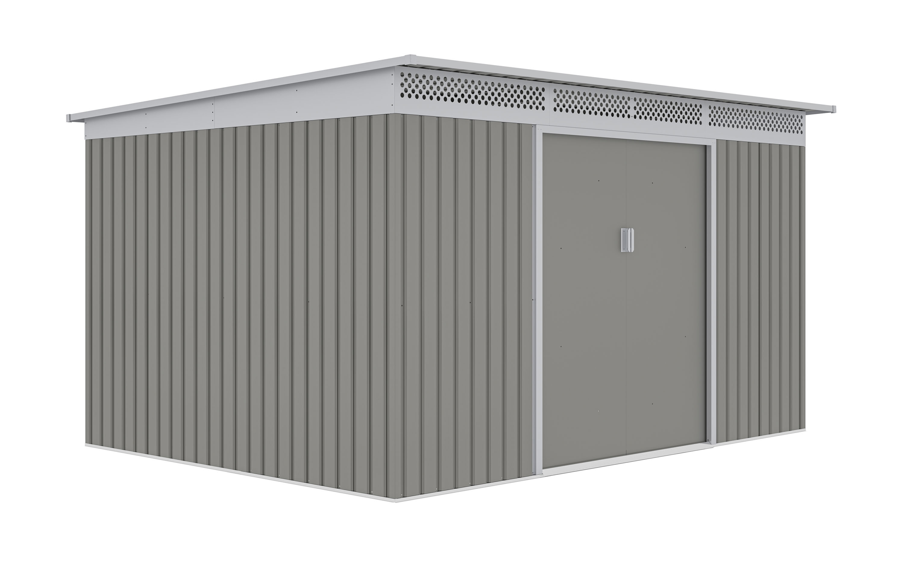 G21  Záhradný domček G21 GRAH 915 - 340 x 269 cm, metalický šedý 63900994