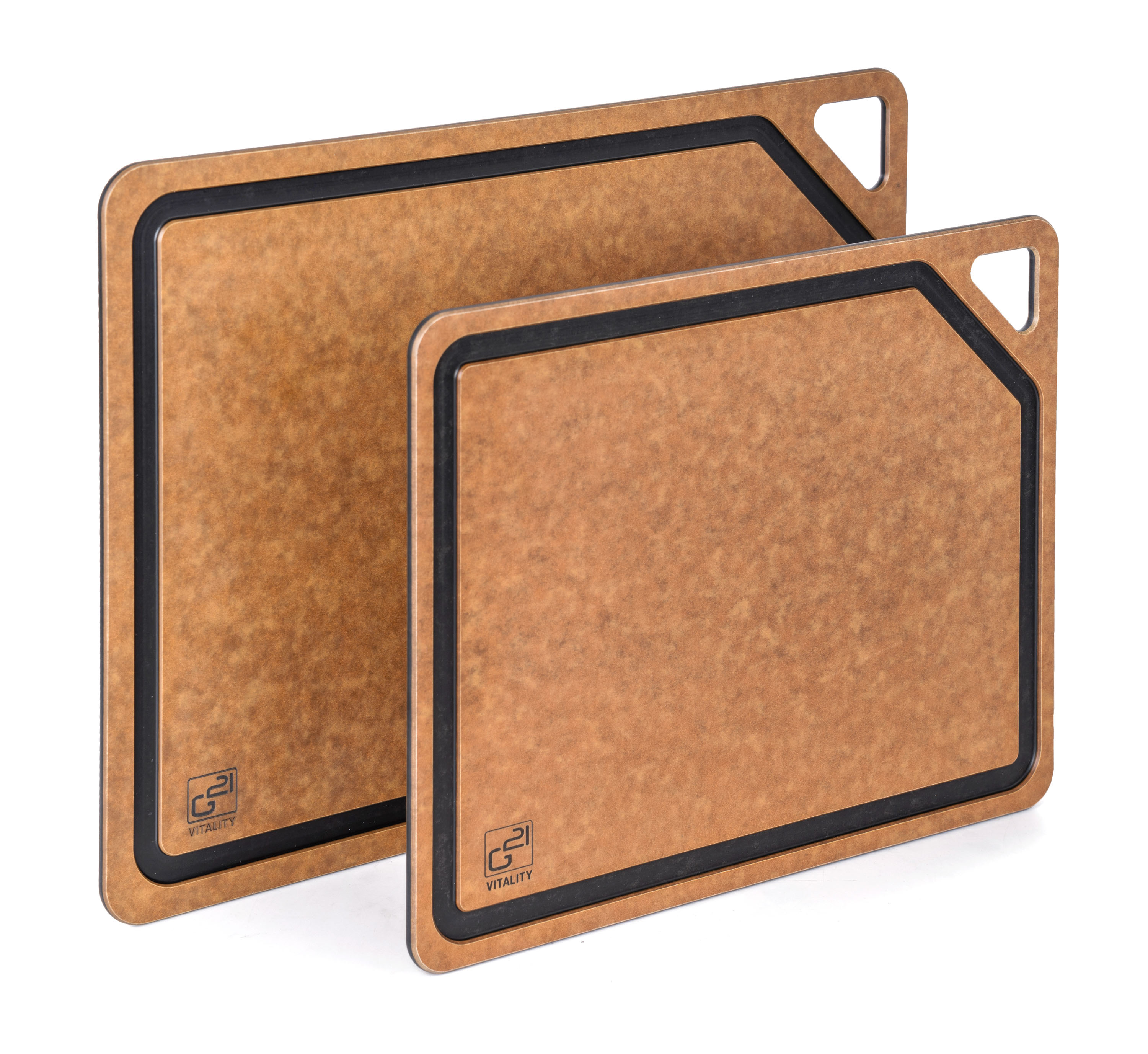 G21  Prkienko krájacie G21 EcoCut z prírodnej celulózy – sada 2 ks, hnedá 6354320