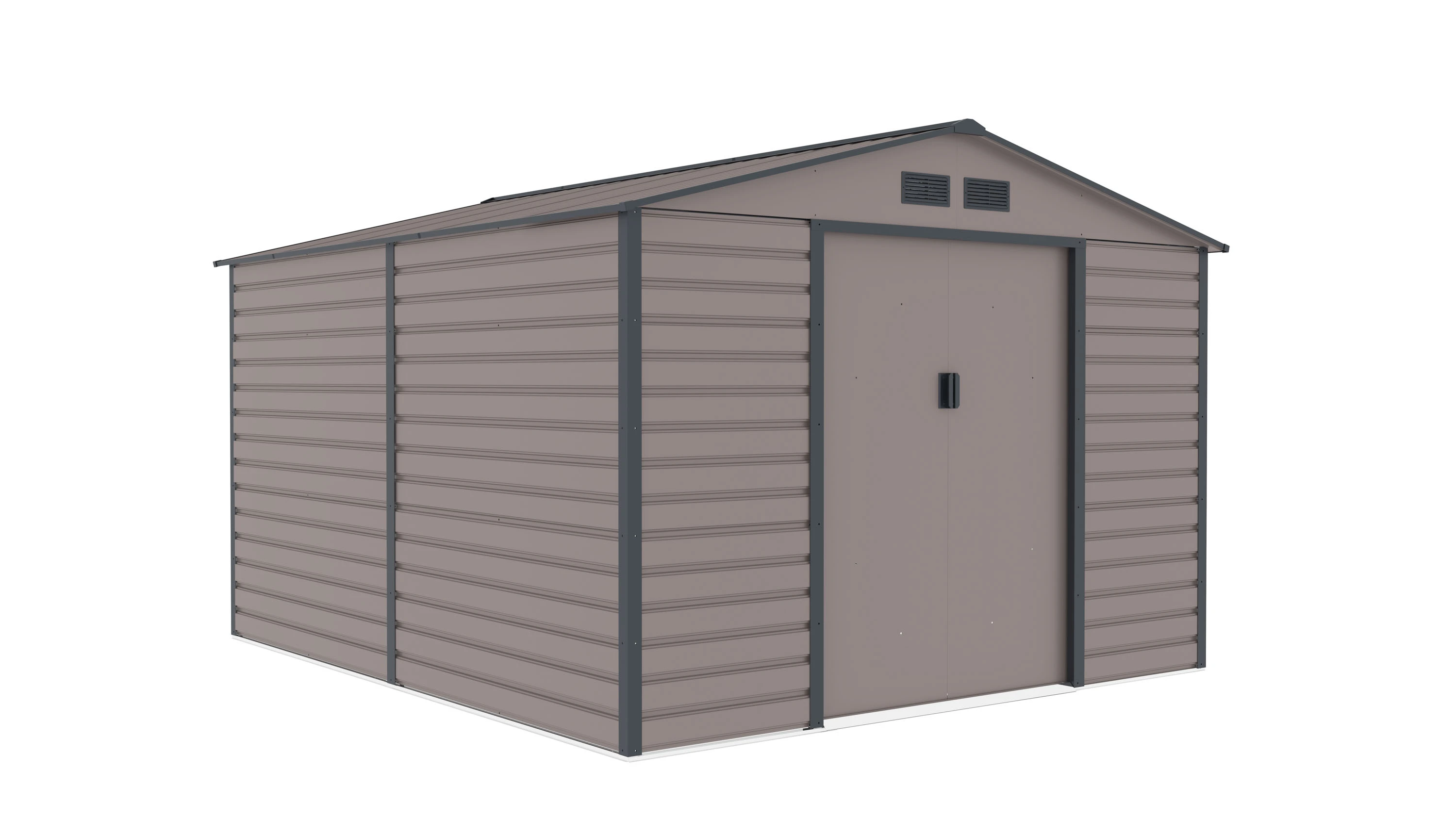 G21  Záhradný domček G21 GAH 884 - 277 x 319 cm, šedý 63900561