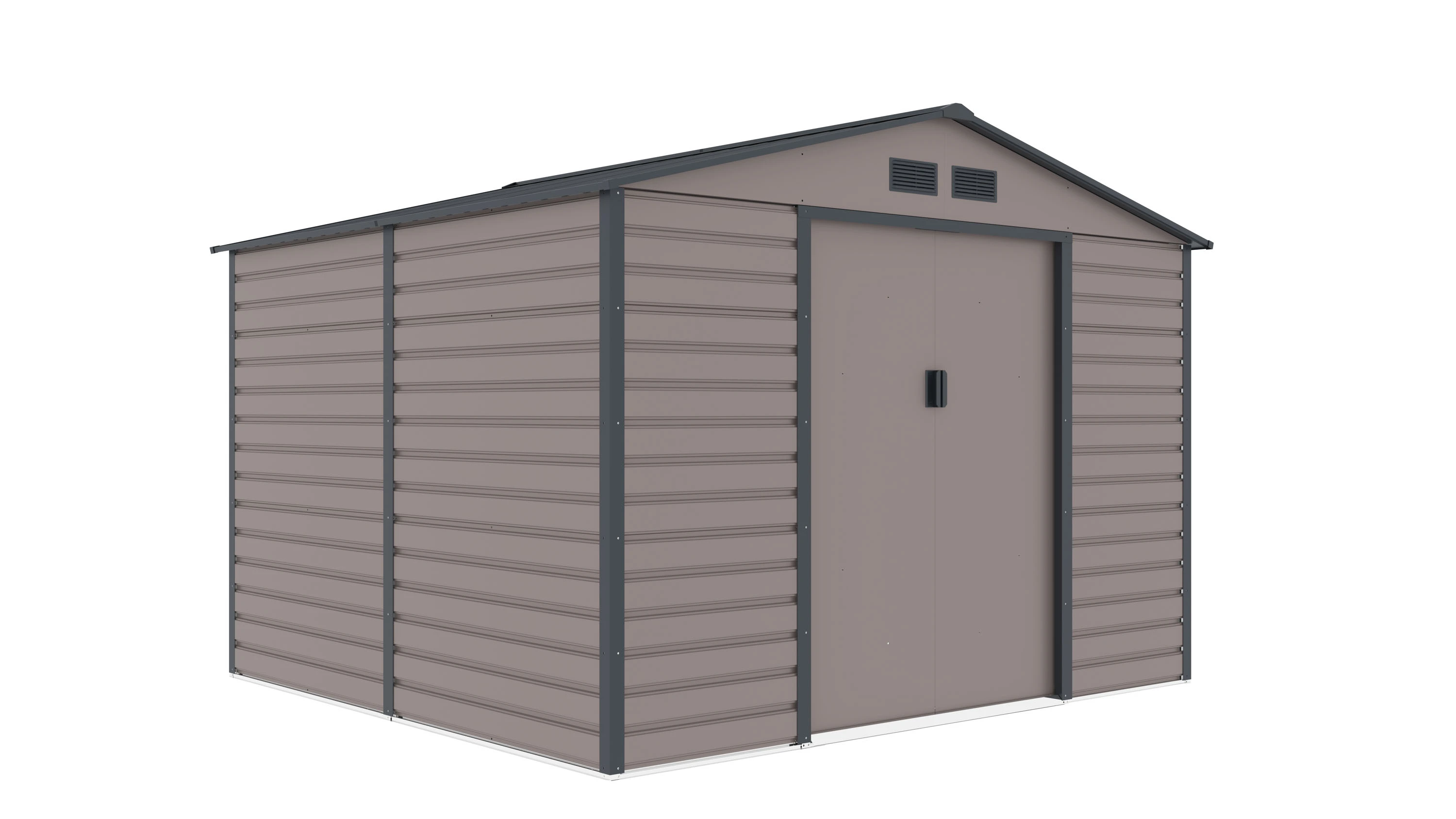 G21  Záhradný domček G21 GAH 706 - 277 x 255 cm, šedý 63900551