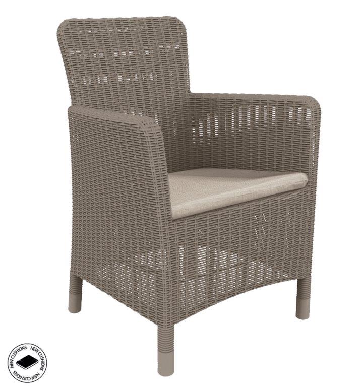 Keter  Záhradné kreslo Keter Trenton cappuccino 610264