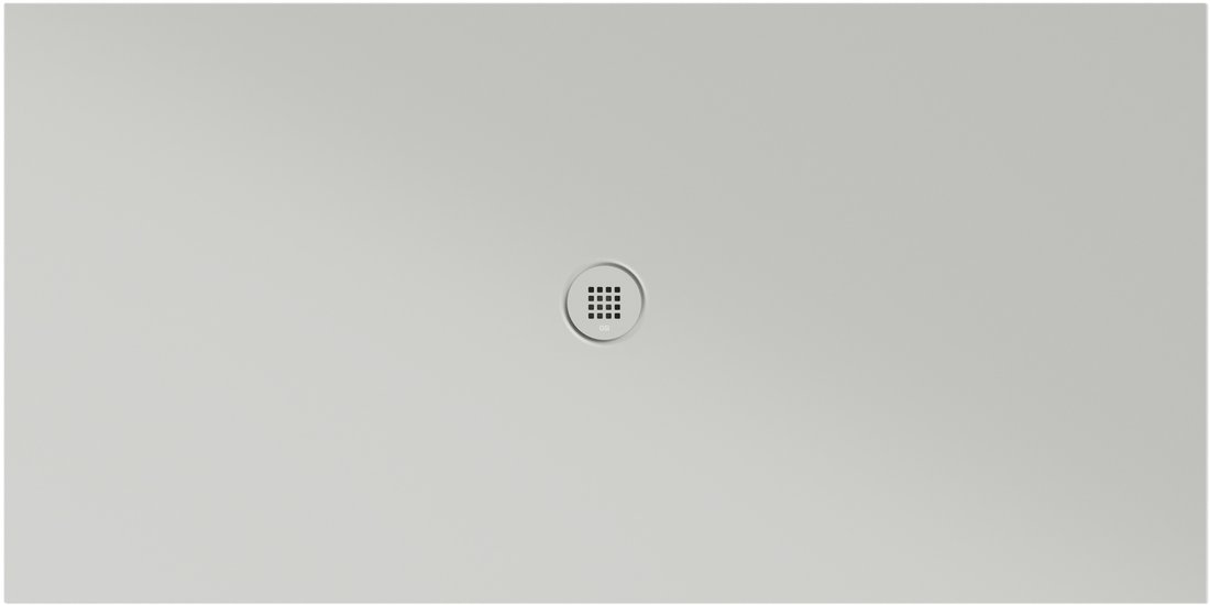 GSI EXTRA FLAT Keramická sprchová vanička, obdĺžnik 180x90x2cm, cenere mat 46180917