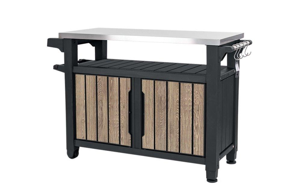 Keter  Grilovací stolík Keter UNITY XL 207 l Ashwood 612064