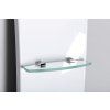 Polysan LUK sprchový panel s termostatickou batériou 250x1300mm, bielá 80312