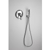 Sapho Bidetová sprcha retro s hadicou a držiakom sprchy s vyústením, chróm 9101