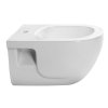 Sapho BRILLA bidet závesný, 35,5x53cm, biela 100624