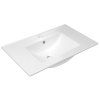 Sapho SLIM keramické umývadlo 76x46,5cm, biela 1601-75
