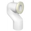 Bruckner WC koleno 90°, priemer 110 mm, Offset, ABS/biela 159.316.0