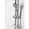 Bruckner Sprchový set s mydleničkou, posuvný držiak 645mm, hadica 1500mm, chróm 621.200.1