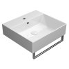 GSI KUBE X keramické umývadlo 50x47 cm, biela ExtraGlaze 9430111