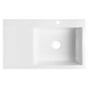 Sapho AVORIA keramický drez s odkvapem, 86x51cm, biela 55086