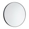Gedy Zrkadlo guľaté v plastovom ráme ø 60 cm, čierna 6000