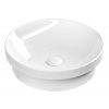 Sapho Keramické umývadlo zápustné, priemer 43cm, biela 3041