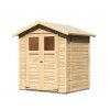 drevený domček KARIBU DAHME 2 (42560) natur LG2947