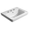 GSI CLASSIC keramické umývadlo 60x46cm, 3 otvory, biela ExtraGlaze 8731311