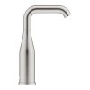 Grohe Essence E Infračervená elektronická umývadlová batéria so zmiešavacím zariadením a nastaviteľným obmedzovačom teploty, supersteel 36445DC0-GR