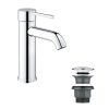 Grohe Essence New Umývadlová batéria s výpustom Push-Open, chróm 23797001-GR