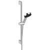 Hansgrohe Pulsify Select Set sprchovej hlavice, 3 prúdy, EcoSmart, tyče 669 mm a hadice, chróm 24161000-HG