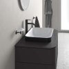 Duravit Happy D.2 Plus Umývadlová misa zápustná, 60x40 cm, bez prepadu, WonderGliss, biela/antracit mat 23596061001