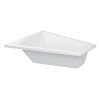 Duravit  Vaňa asymetrická, 170x130 cm, ľavá, biela 700214000000000