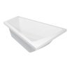 Duravit  Vaňa asymetrická, 170x130 cm, pravá, biela 700215000000000