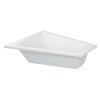 Duravit  Vaňa asymetrická, 180x140 cm, ľavá, biela 700216000000000