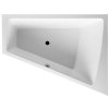 Duravit  Vaňa asymetrická, 180x140 cm, pravá, biela 700217000000000