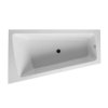 Duravit  Vaňa asymetrická, 170x100 cm, s panelom, ľavá, biela 700264000000000
