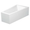 Duravit  Vaňa asymetrická, 170x100 cm, s panelom, pravá, biela 700265000000000