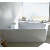 Duravit  Vaňa asymetrická, 170x130 cm, s panelom, ľavá, biela 700266000000000